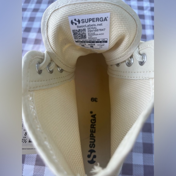 SUPERGA✨NIB✨Chunky Platform Canvas Combat Boots/Hi-Top Sneakers, US W8, M6.5 - Picture 15 of 16